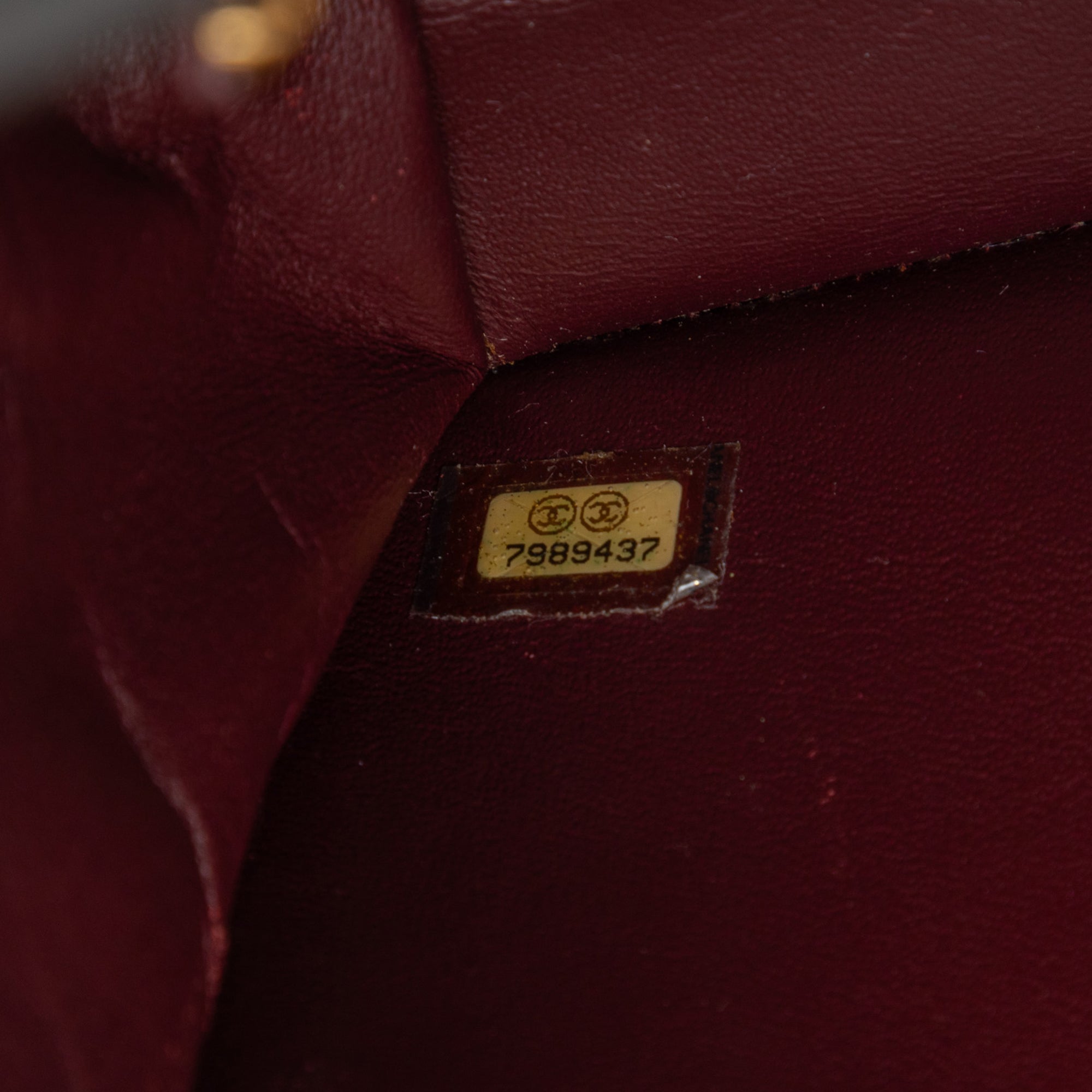 CC Quilted Lambskin Single Flap