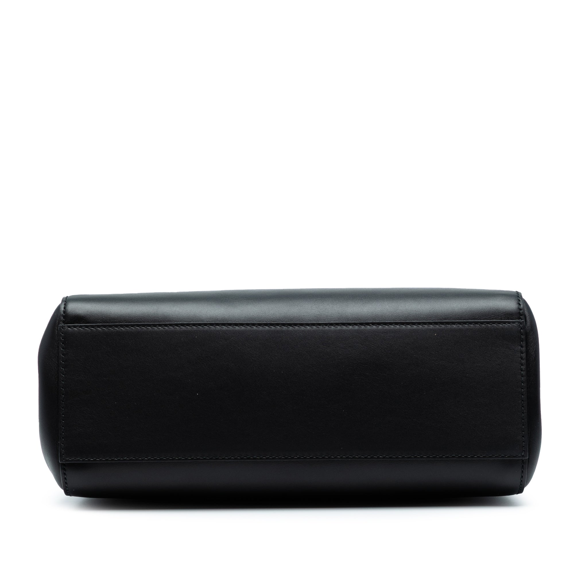 Small Leather Bamboo Nymphaea Satchel