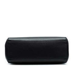 Small Leather Bamboo Nymphaea Satchel