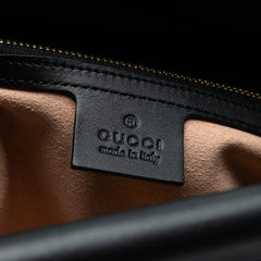 Small Leather Bamboo Nymphaea Satchel