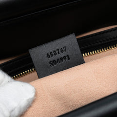 Small Leather Bamboo Nymphaea Satchel