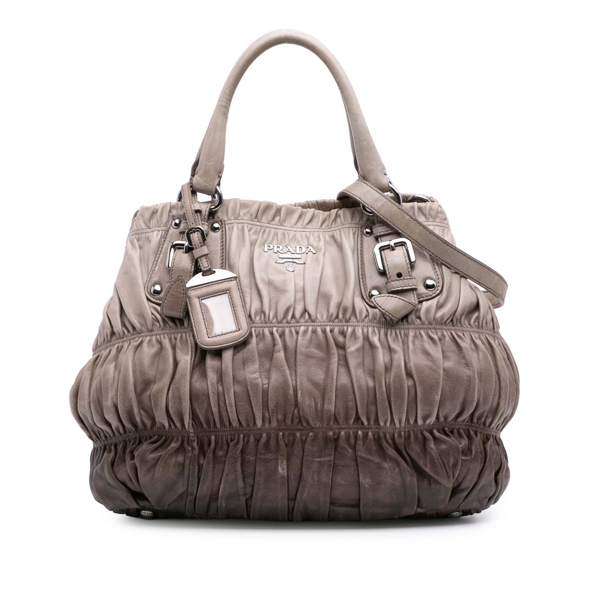 Nappa Gaufre Ombre Satchel