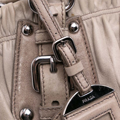 Nappa Gaufre Ombre Satchel