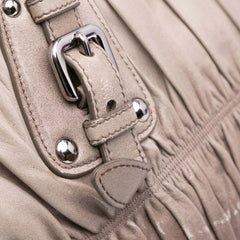 Nappa Gaufre Ombre Satchel
