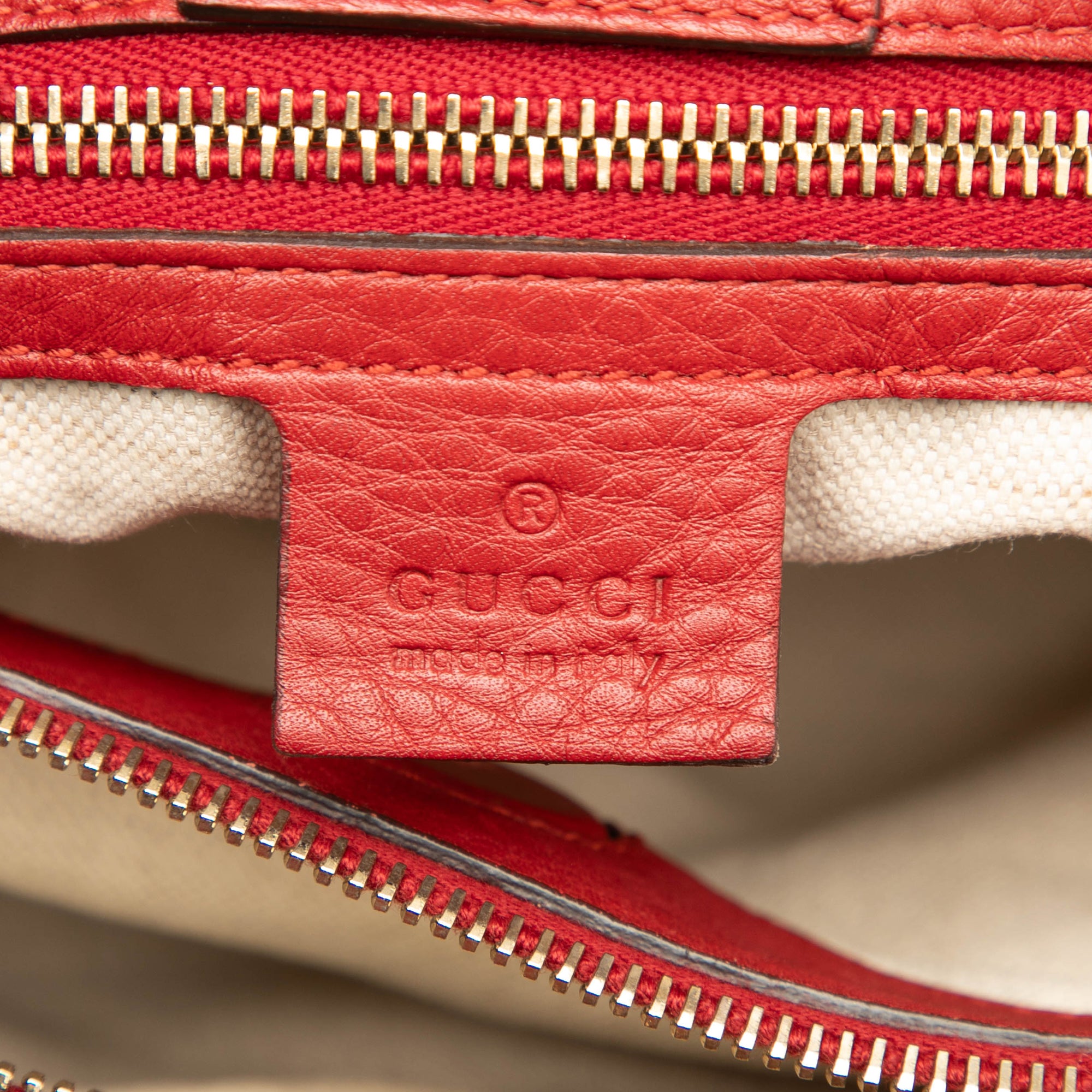 Medium Calfskin Bamboo Shopper Satchel