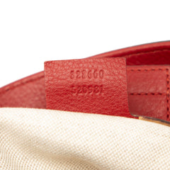 Medium Calfskin Bamboo Shopper Satchel