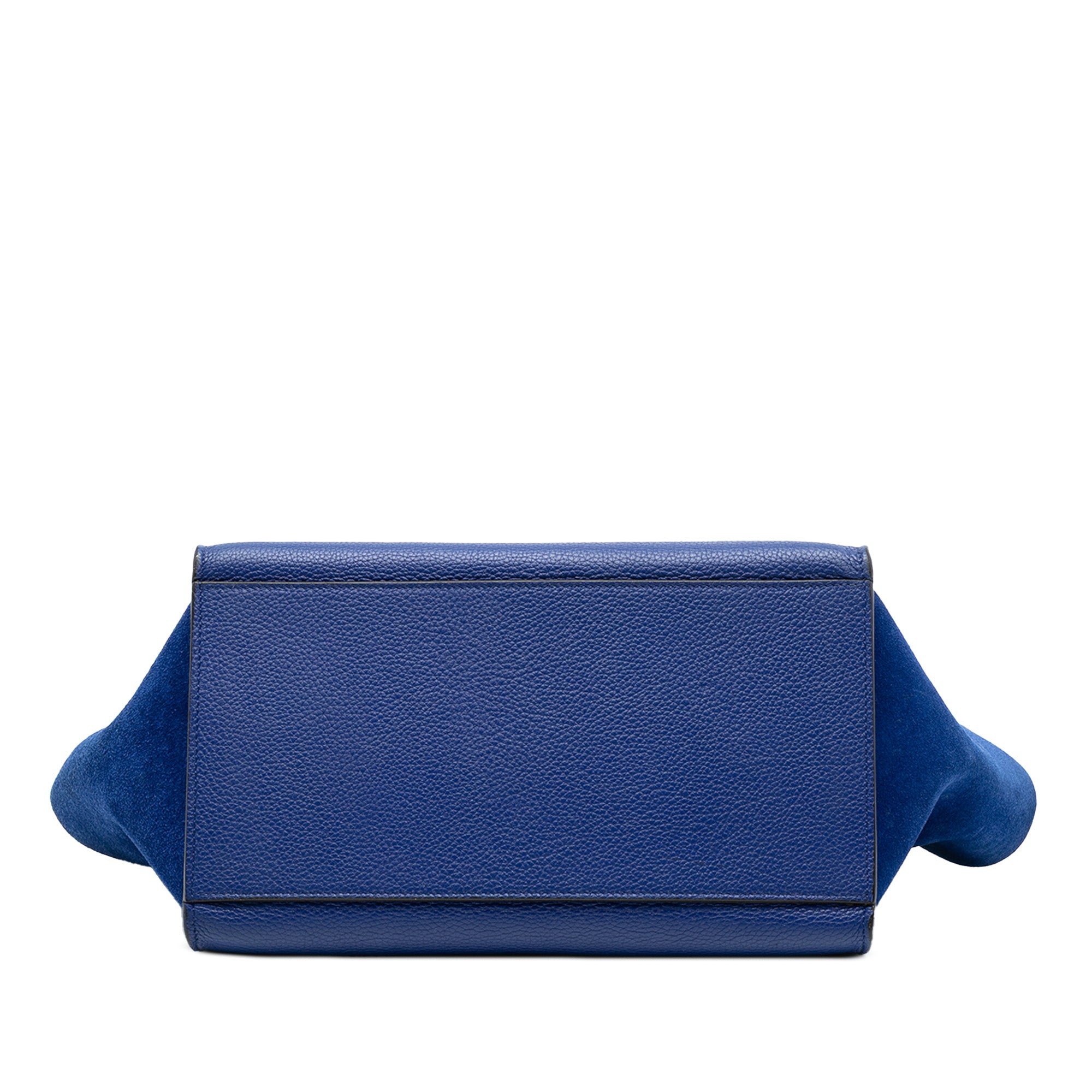 Small Leather Trapeze Satchel