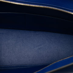 Small Leather Trapeze Satchel