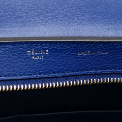 Small Leather Trapeze Satchel