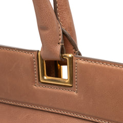 Glace Calf Frame Satchel