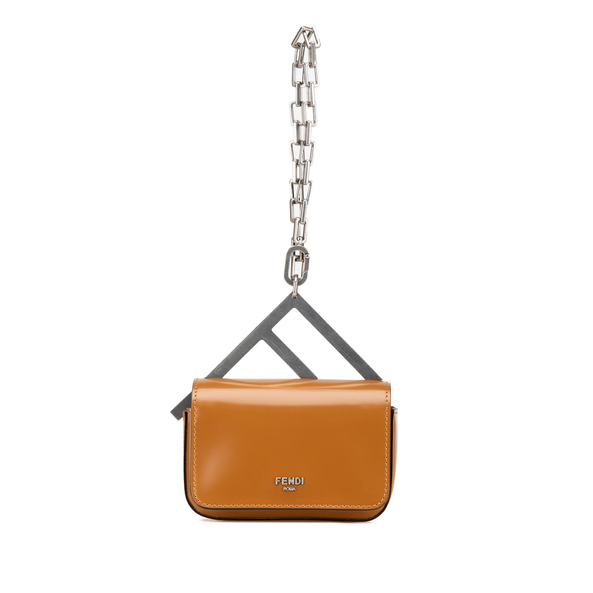 Nano Bag F Glossy Calfskin Handbag