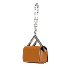 Nano Bag F Glossy Calfskin Handbag