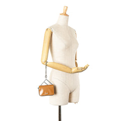 Nano Bag F Glossy Calfskin Handbag