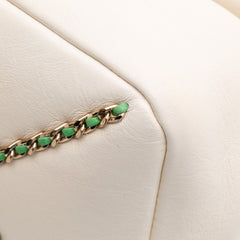 Small Lambskin Entwined Chain Flap