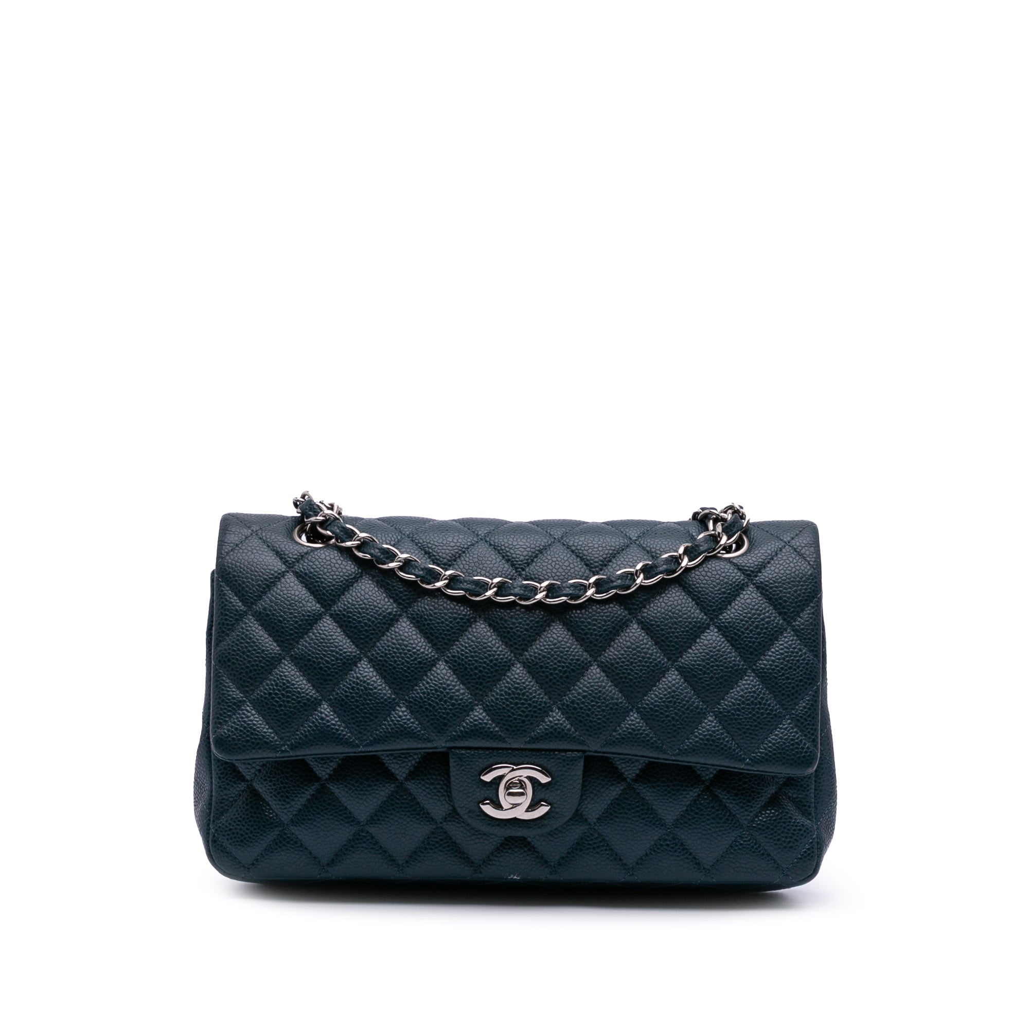 Medium Classic Caviar Double Flap