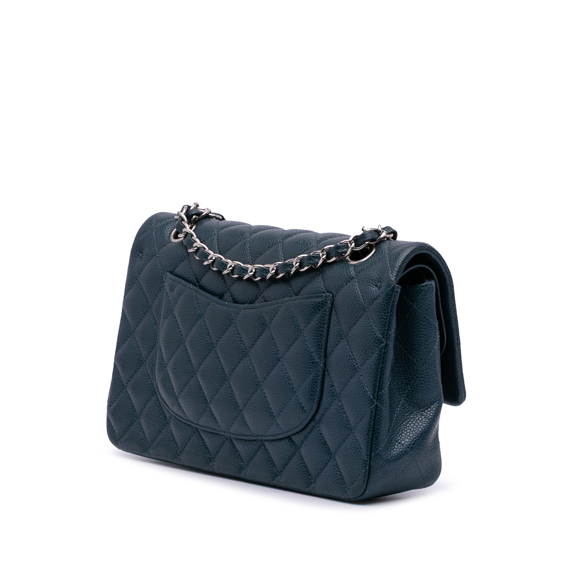 Medium Classic Caviar Double Flap
