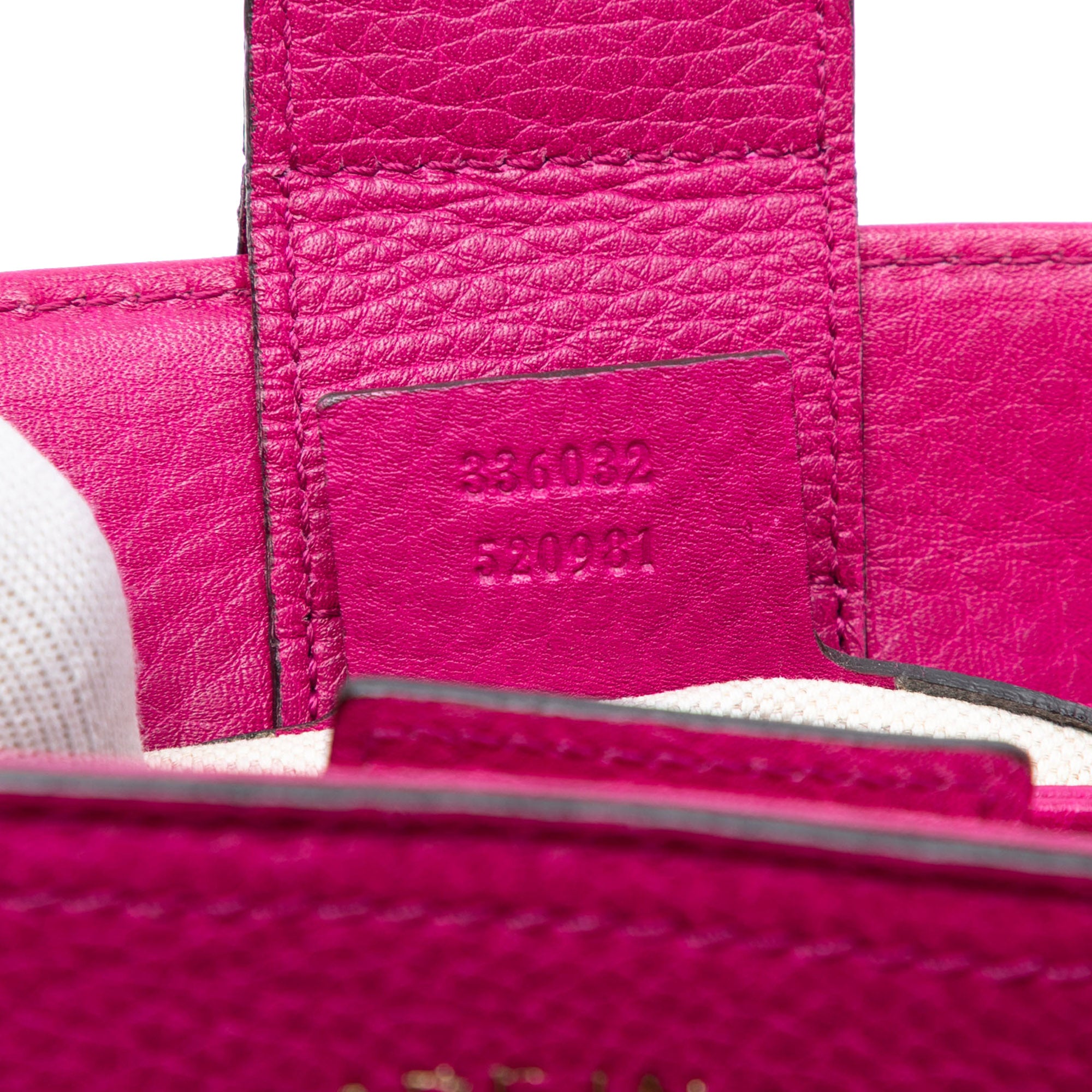 Small Calfskin Bamboo Shopper Satchel