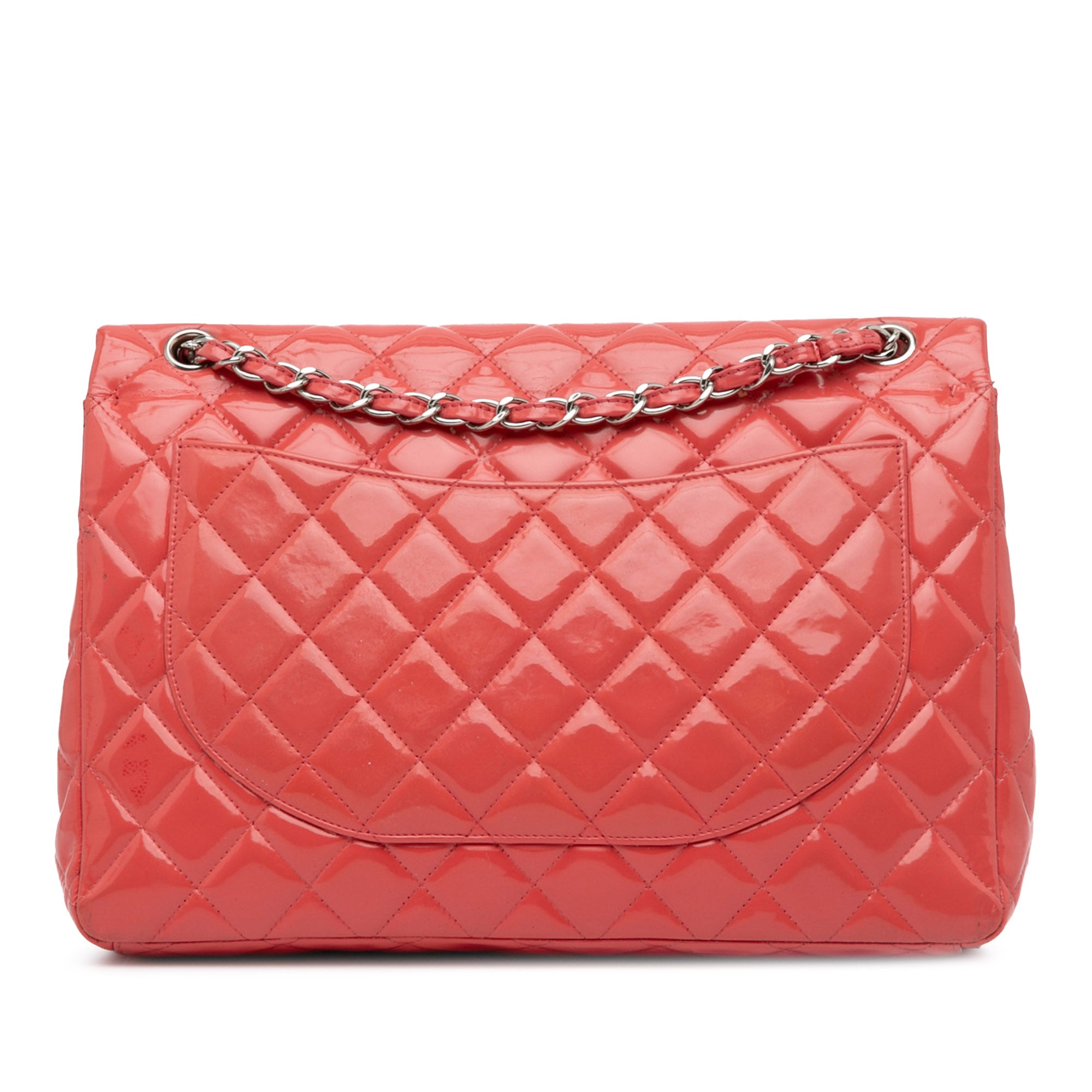 Maxi Classic Patent Double Flap_2