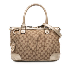 GG Canvas Sukey Satchel