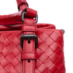 Mini Nappa Intrecciato Roma Satchel