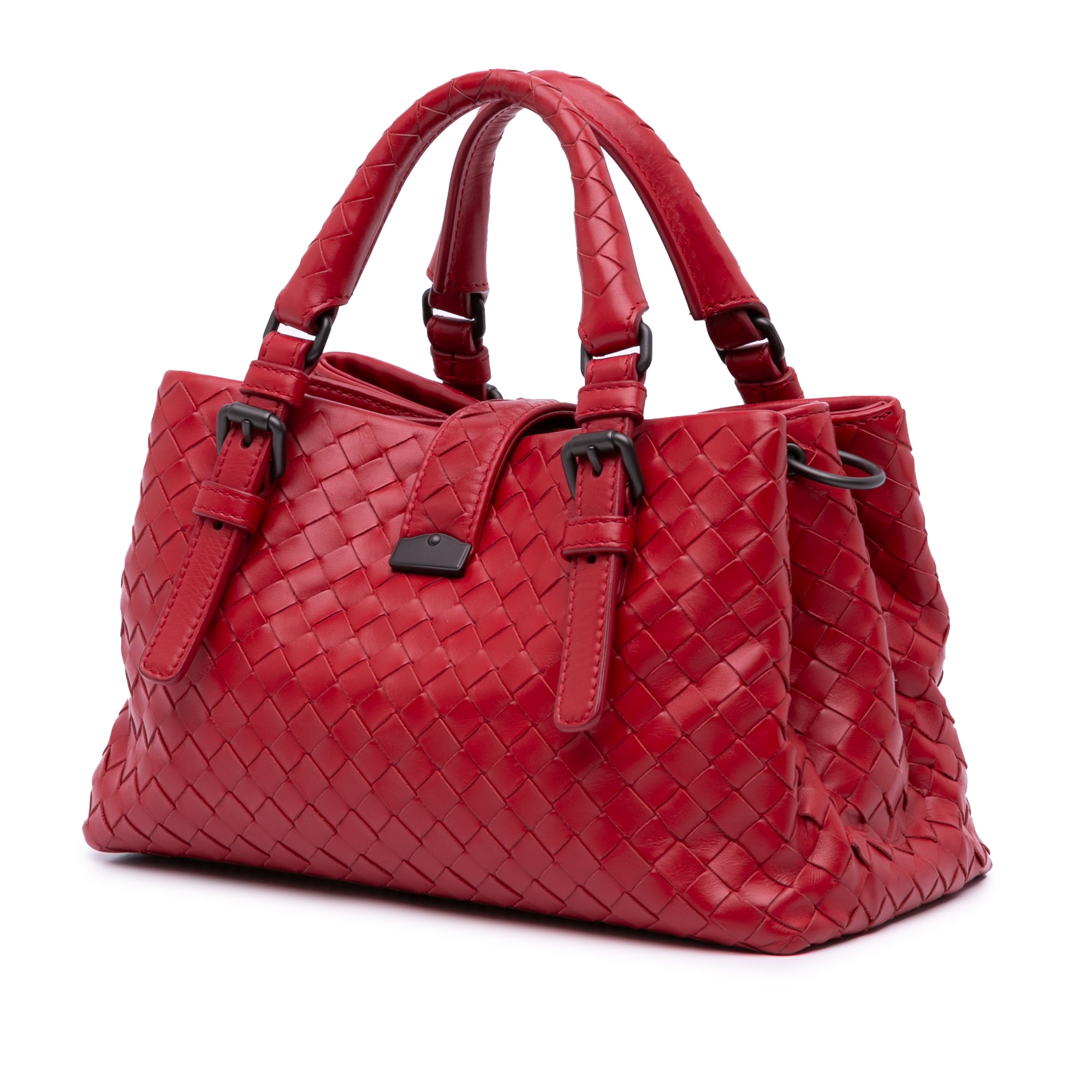 Mini Nappa Intrecciato Roma Satchel