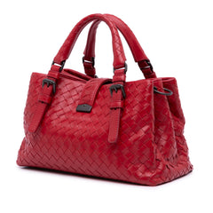 Mini Nappa Intrecciato Roma Satchel