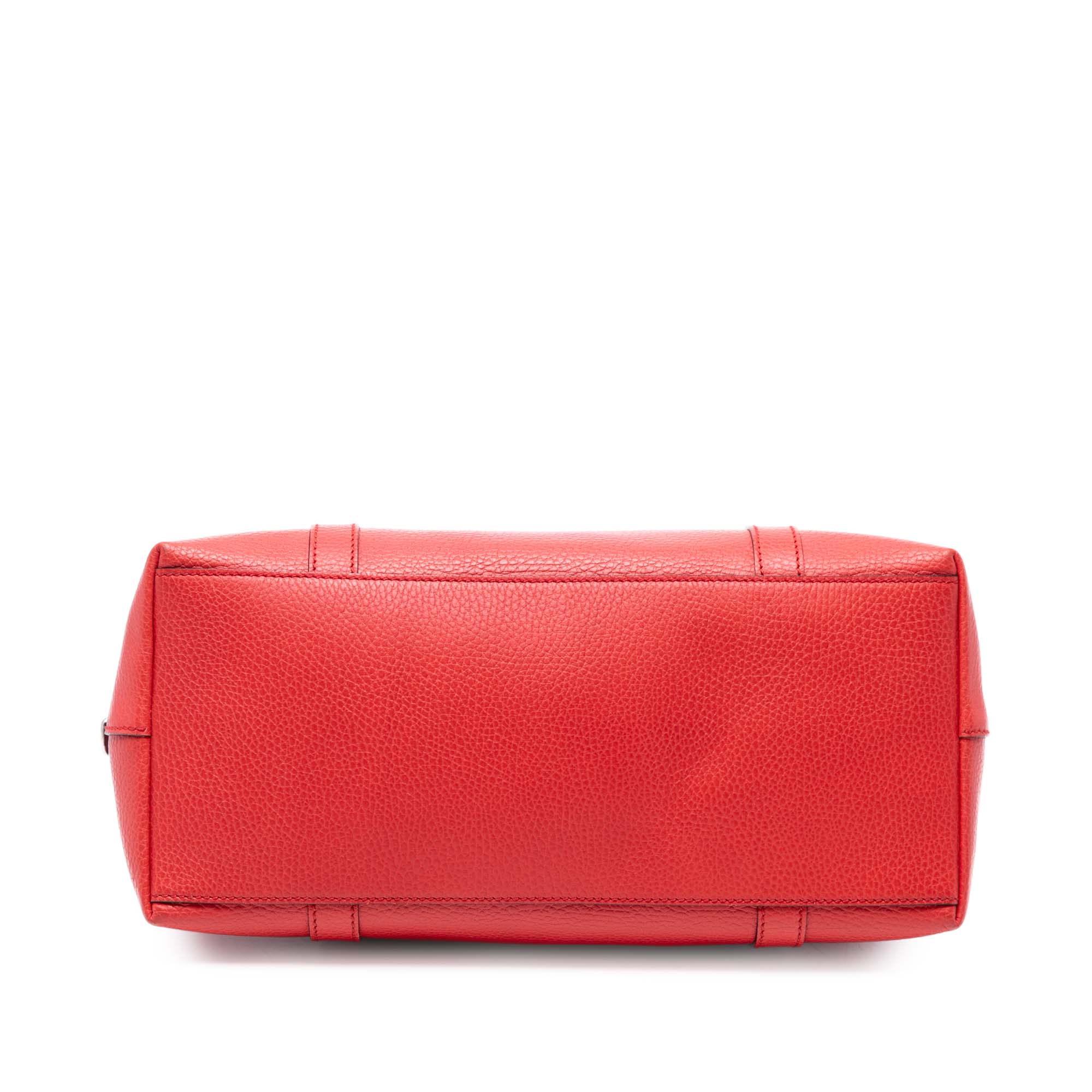 Leather GG Charm Dome Satchel