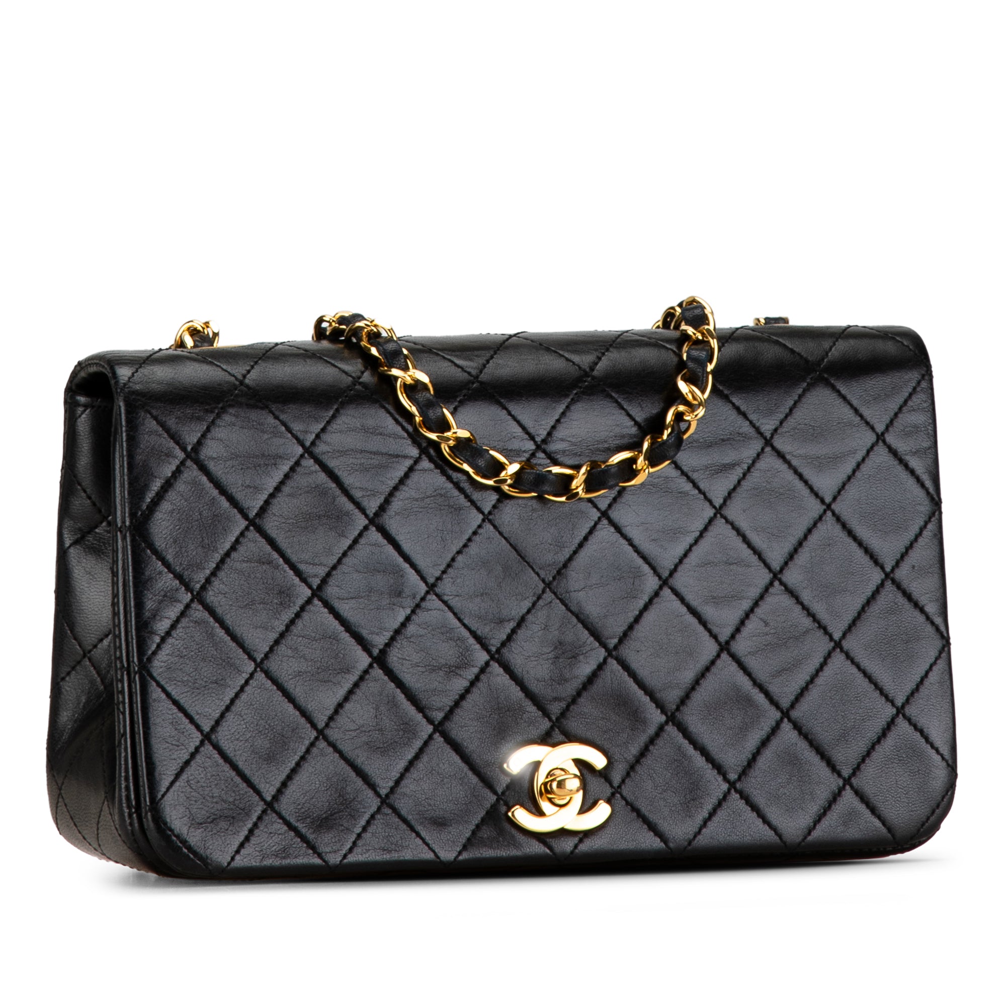 CC Quilted Lambskin Full Flap_1