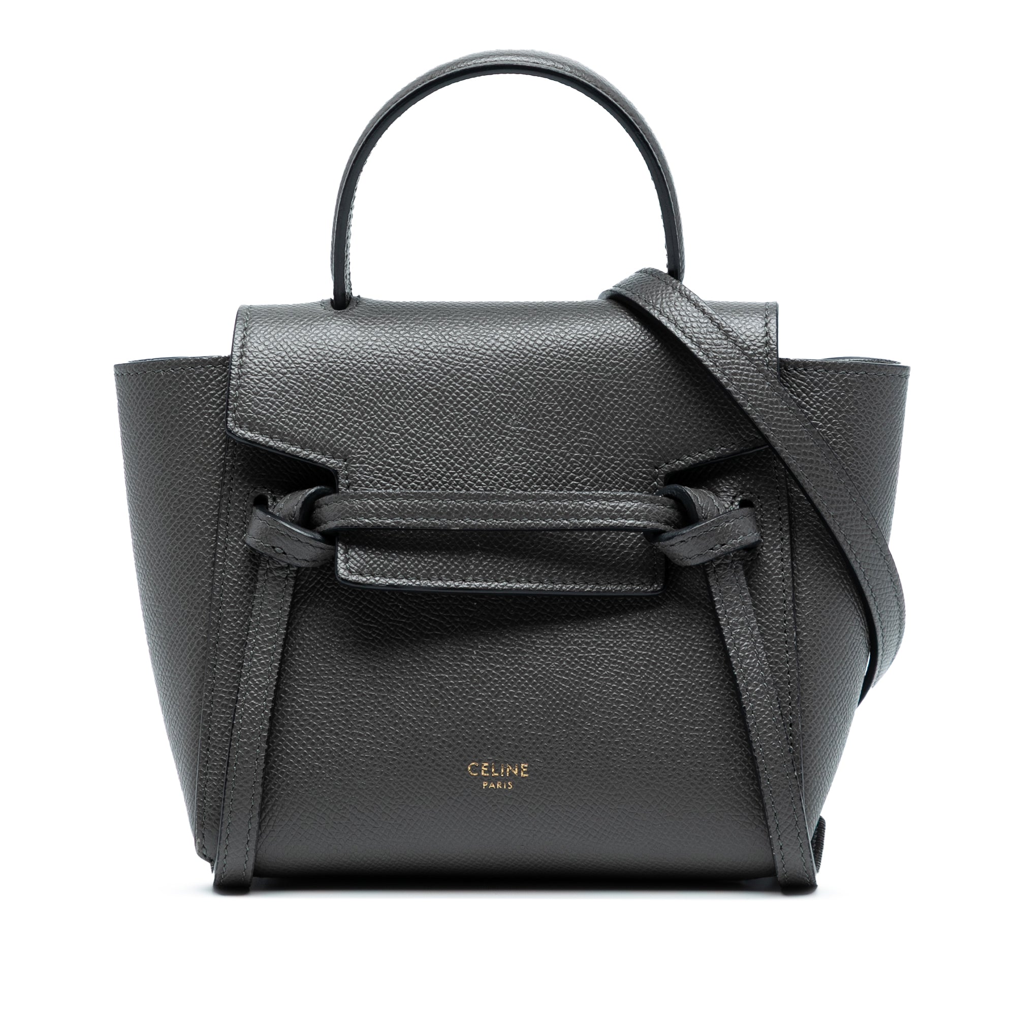 Pico Grained Calfskin Belt Bag