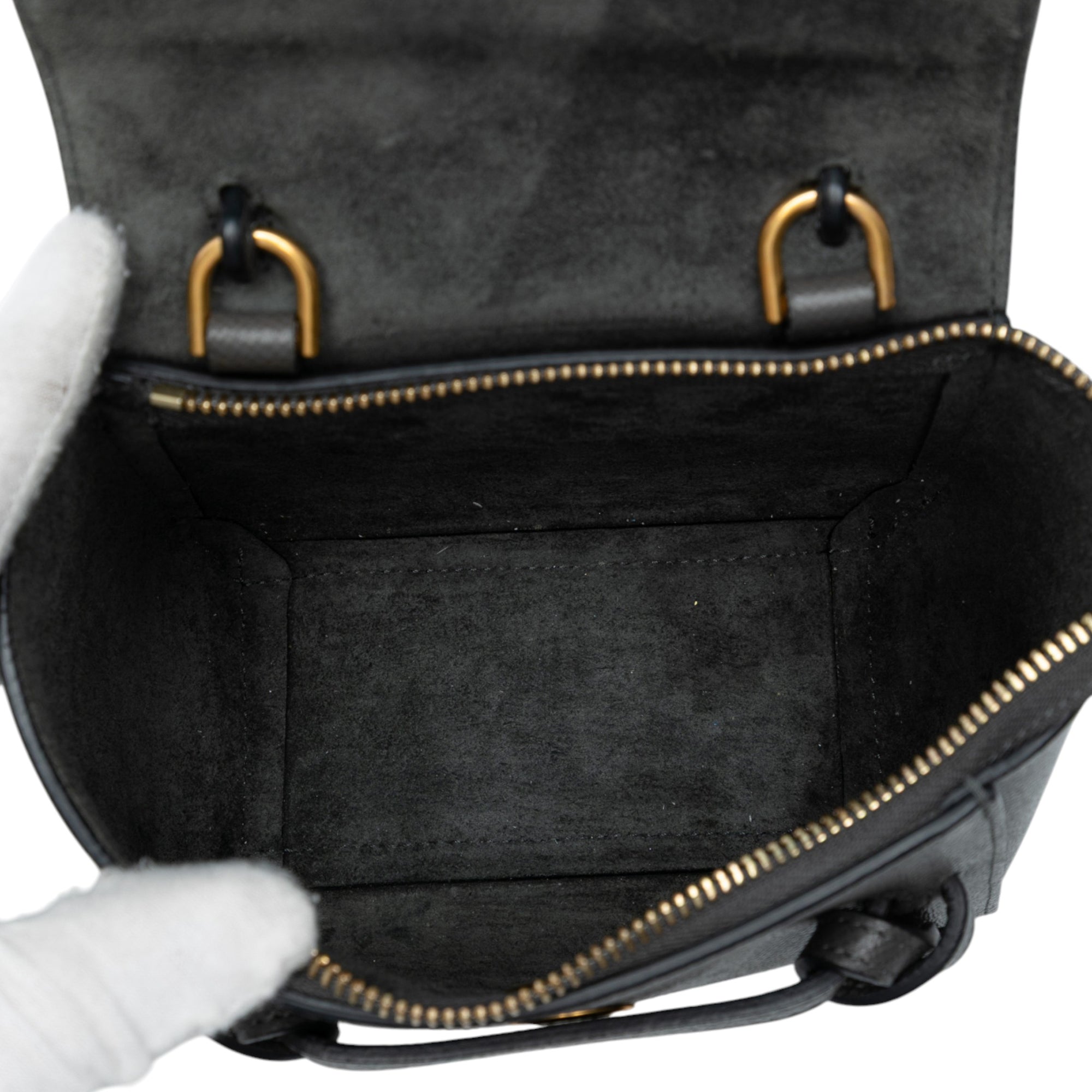 Pico Grained Calfskin Belt Bag