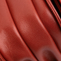 Mini CC Quilted Caviar Single Flap Messenger