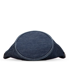 Denim Logo Satchel