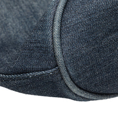Denim Logo Satchel