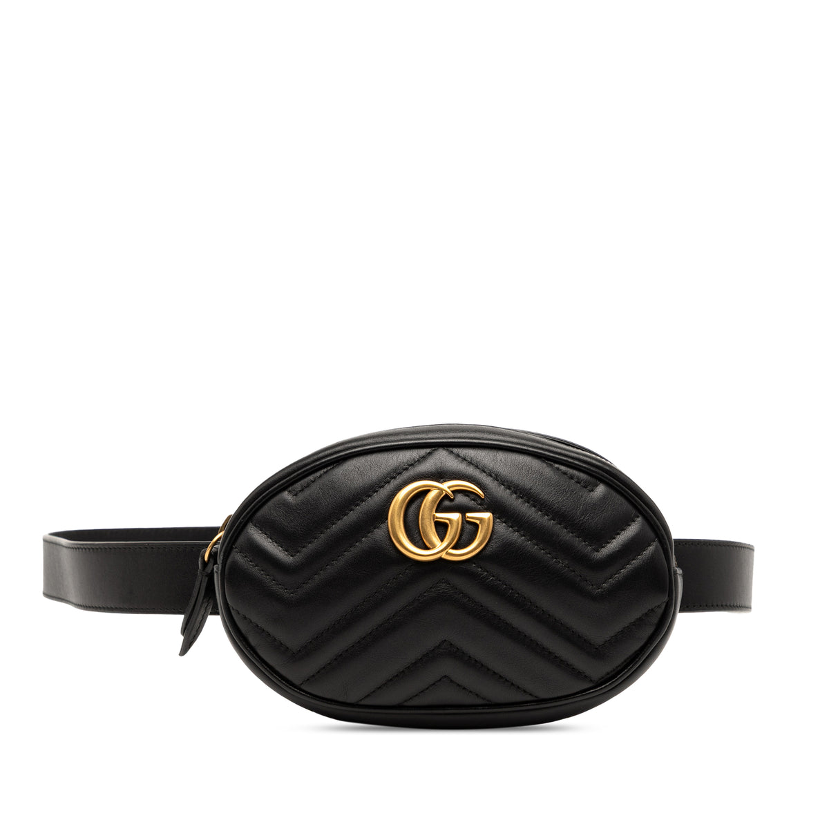 GG Marmont Matelasse Leather Belt Bag