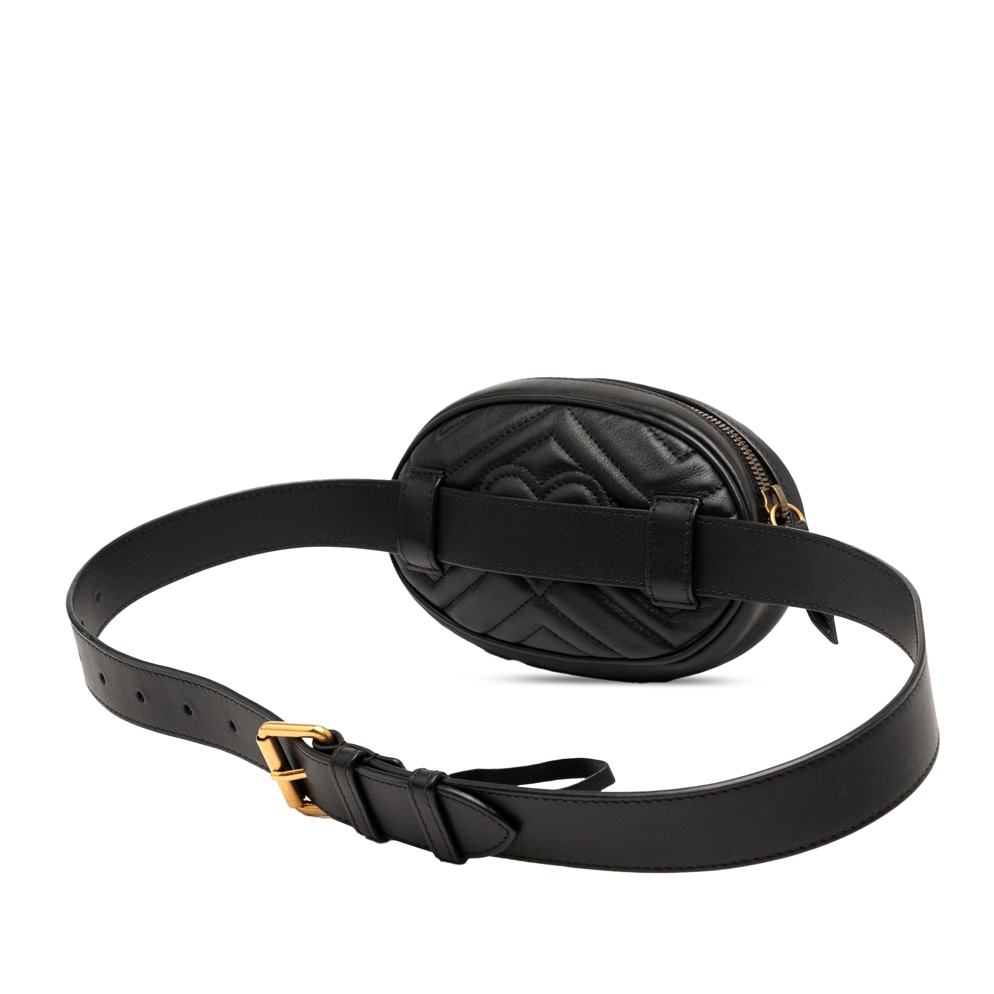GG Marmont Matelasse Leather Belt Bag