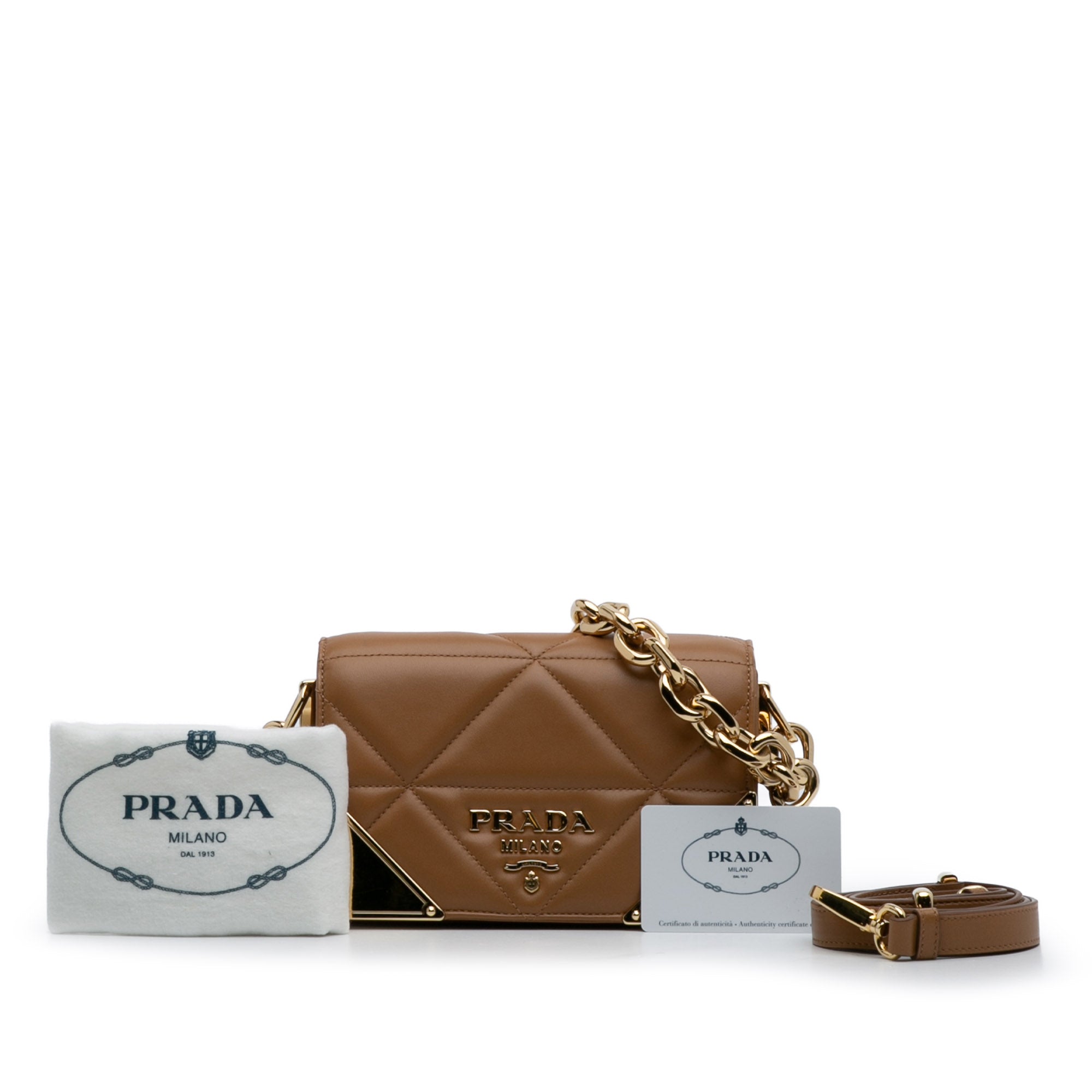 Nappa Stitched Satchel