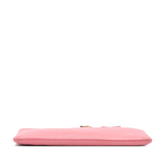 Calfskin Bamboo Clutch