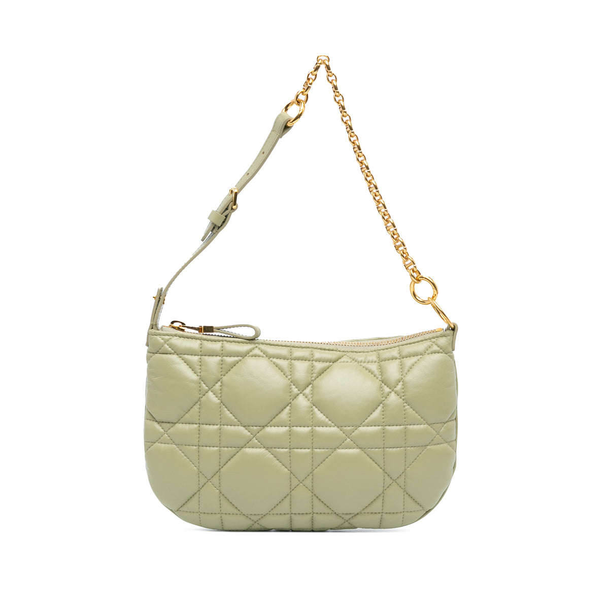 Mini Calfskin Macrocannage Dior Caro Tulip Bag