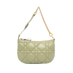 Mini Calfskin Macrocannage Dior Caro Tulip Bag