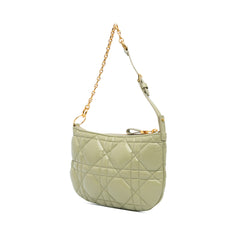 Mini Calfskin Macrocannage Dior Caro Tulip Bag