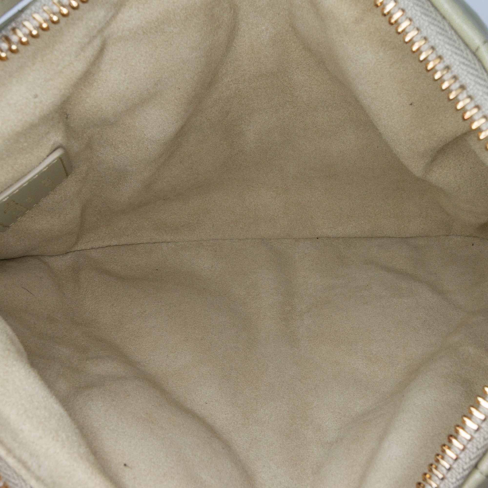 Mini Calfskin Macrocannage Dior Caro Tulip Bag