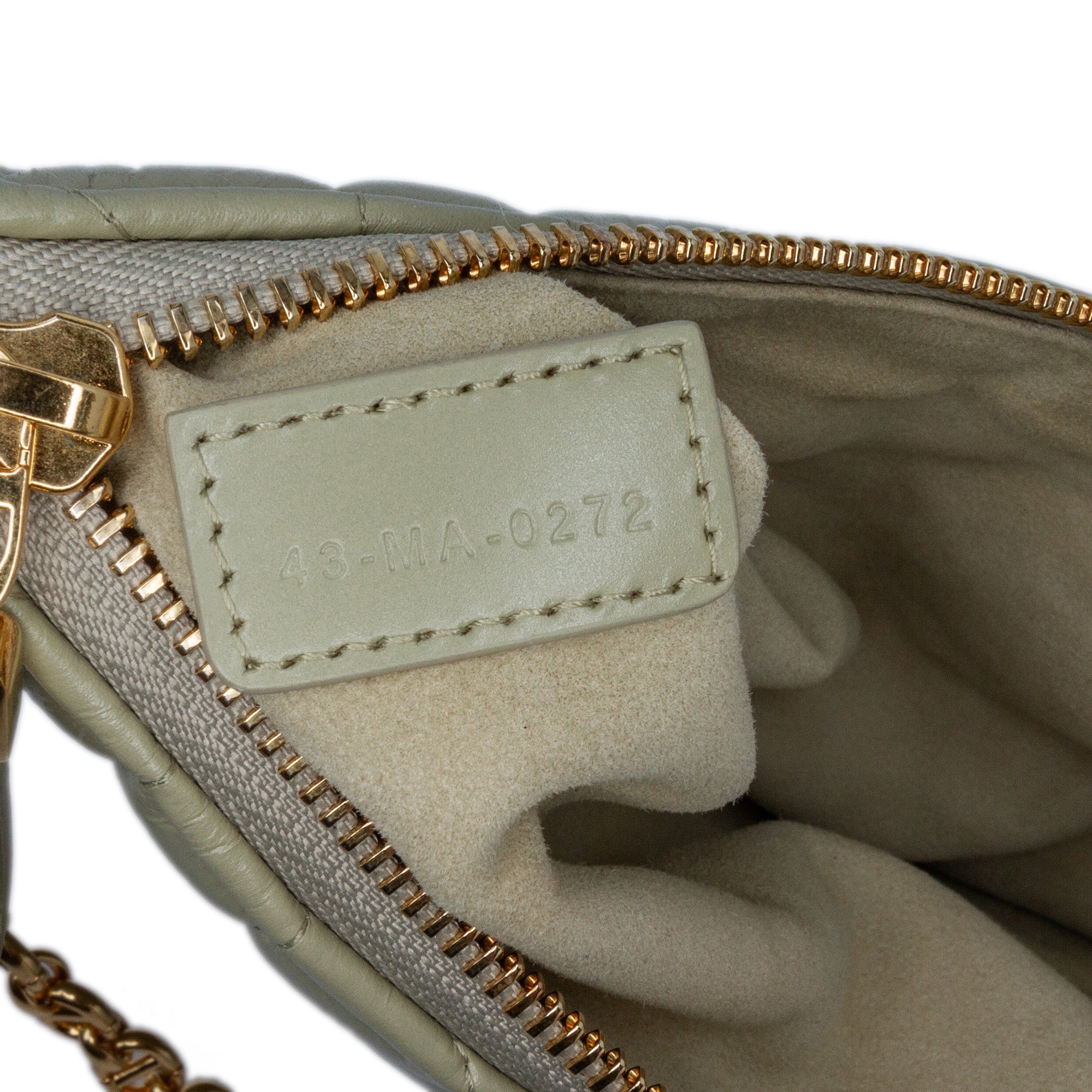 Mini Calfskin Macrocannage Dior Caro Tulip Bag