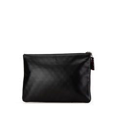 Large Printed Lambskin La Habana O Case Clutch