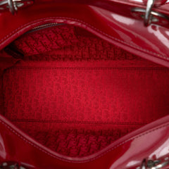 Large Patent Cannage Lady Dior