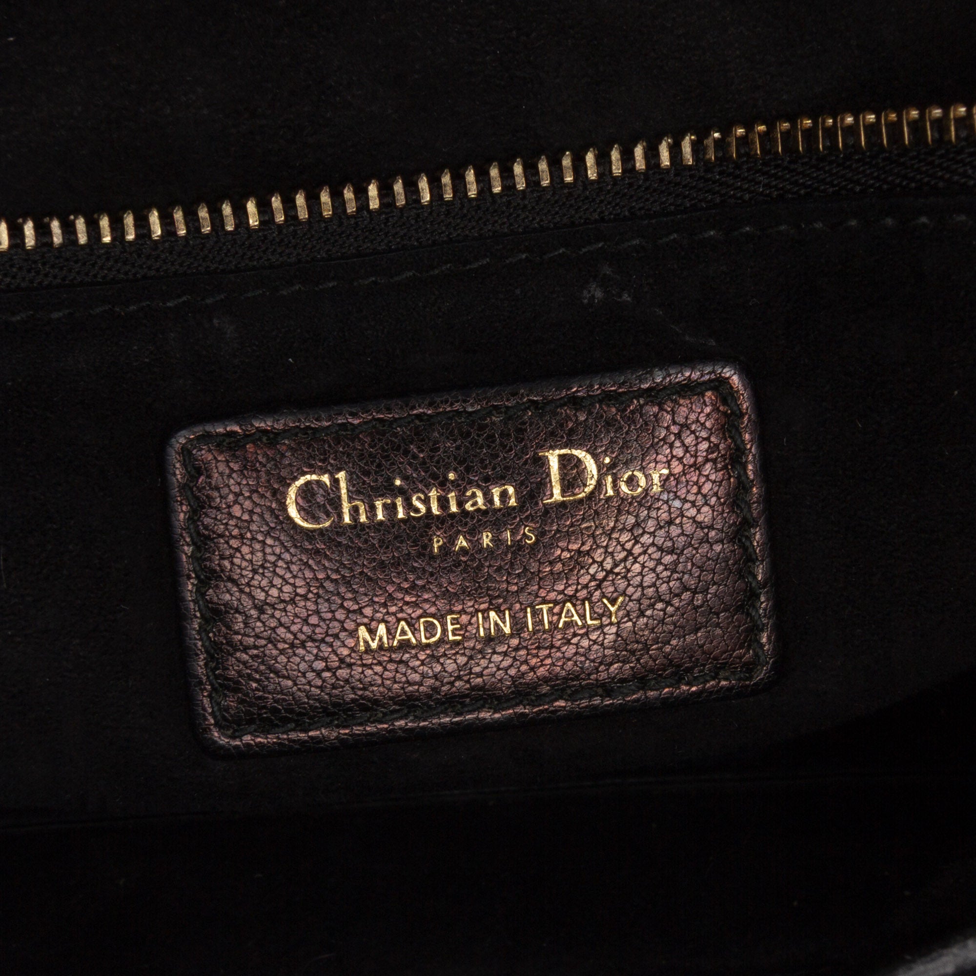 Medium Grained Calfskin Cannage Supple Lady Dior
