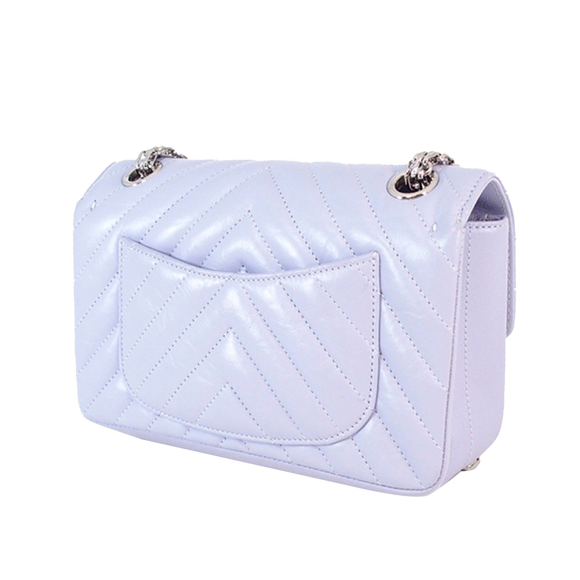 Chevron Mini 2.55 Reissue Flap Bag_1