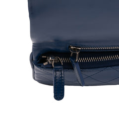 Small Bicolor Aged Calfskin 31 Pouch