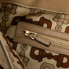 Medium Guccissima Web Britt Satchel