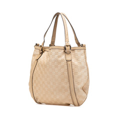 Medium Guccissima Web Britt Satchel
