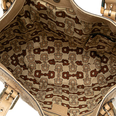 Medium Guccissima Web Britt Satchel